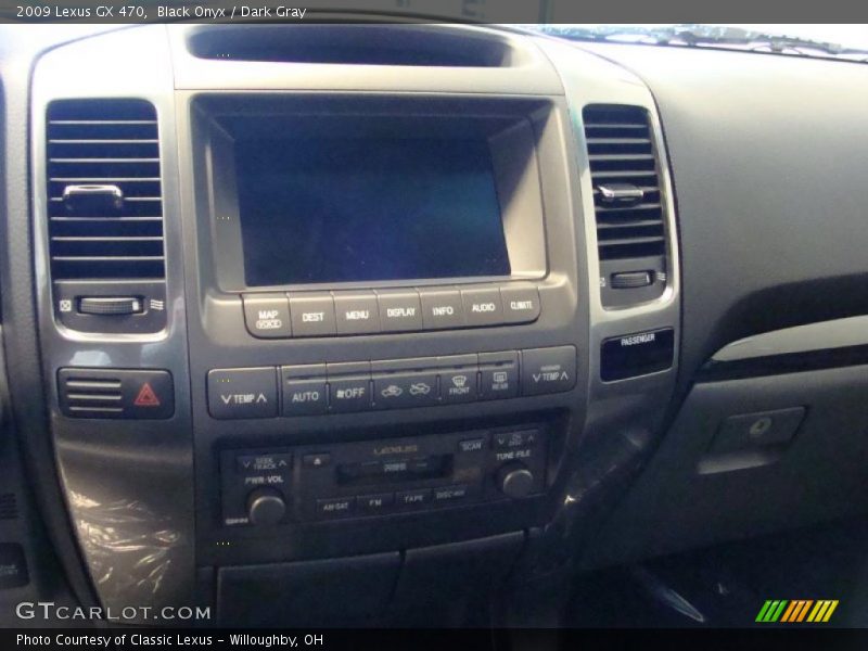 Black Onyx / Dark Gray 2009 Lexus GX 470