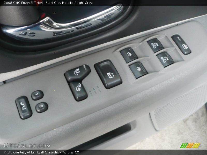 Steel Gray Metallic / Light Gray 2008 GMC Envoy SLT 4x4