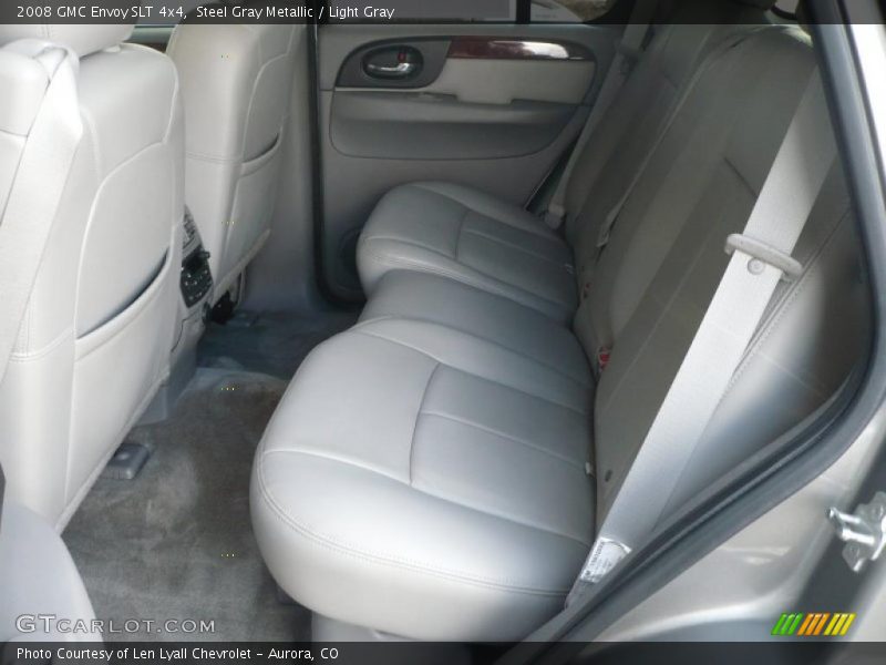 Steel Gray Metallic / Light Gray 2008 GMC Envoy SLT 4x4
