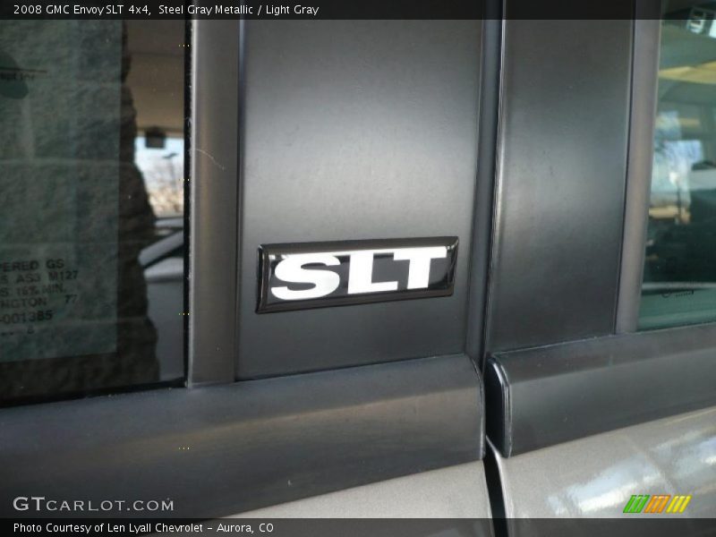 Steel Gray Metallic / Light Gray 2008 GMC Envoy SLT 4x4