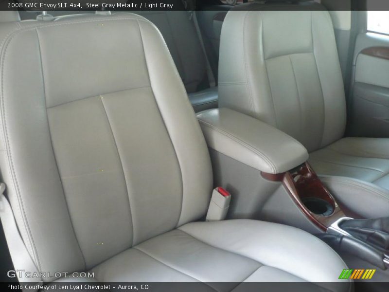Steel Gray Metallic / Light Gray 2008 GMC Envoy SLT 4x4