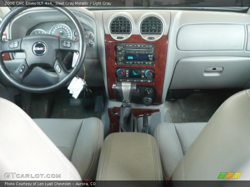 Steel Gray Metallic / Light Gray 2008 GMC Envoy SLT 4x4