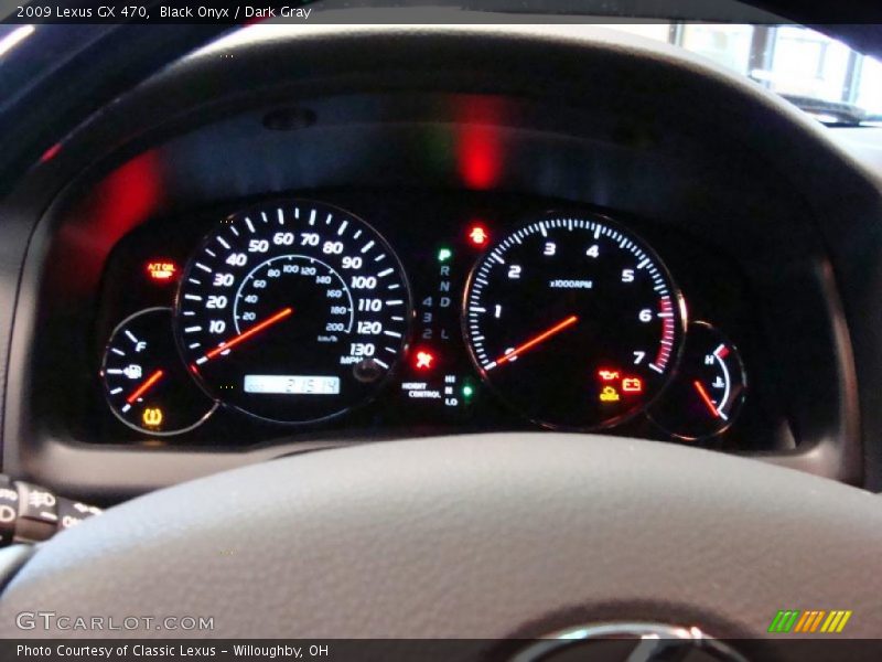 Black Onyx / Dark Gray 2009 Lexus GX 470