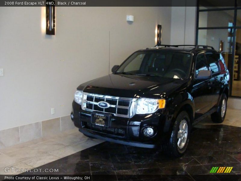 Black / Charcoal 2008 Ford Escape XLT 4WD