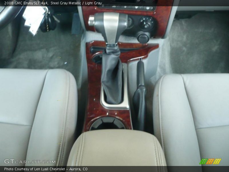 Steel Gray Metallic / Light Gray 2008 GMC Envoy SLT 4x4