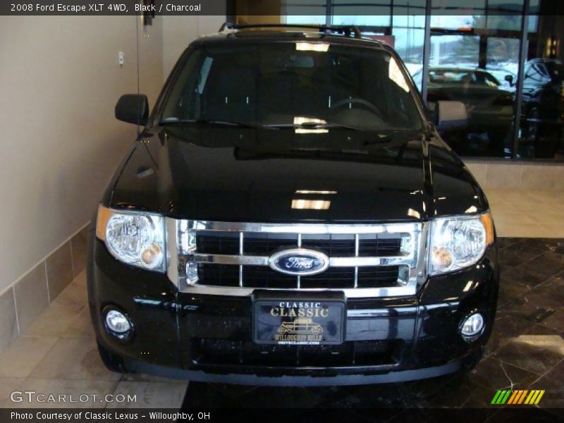 Black / Charcoal 2008 Ford Escape XLT 4WD