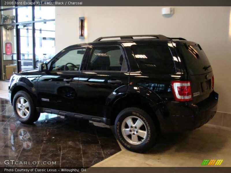 Black / Charcoal 2008 Ford Escape XLT 4WD
