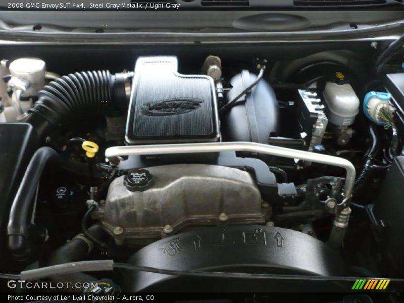 Steel Gray Metallic / Light Gray 2008 GMC Envoy SLT 4x4