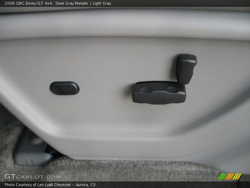 Steel Gray Metallic / Light Gray 2008 GMC Envoy SLT 4x4