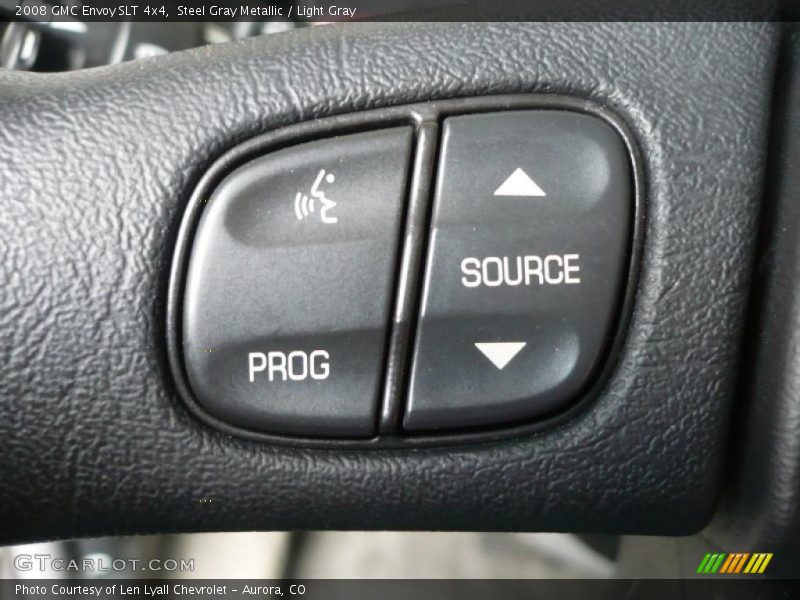 Steel Gray Metallic / Light Gray 2008 GMC Envoy SLT 4x4