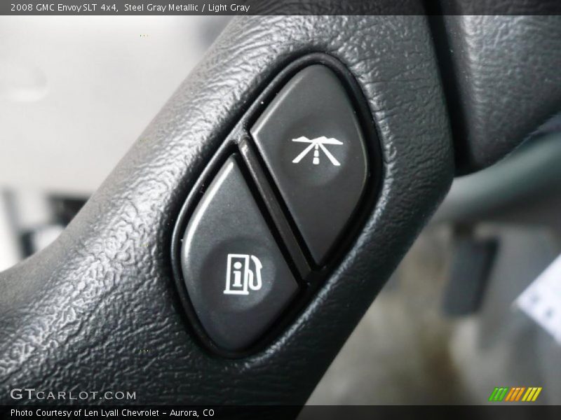 Steel Gray Metallic / Light Gray 2008 GMC Envoy SLT 4x4