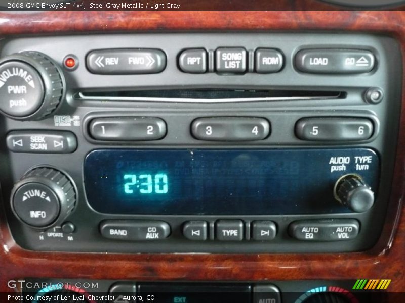 Steel Gray Metallic / Light Gray 2008 GMC Envoy SLT 4x4