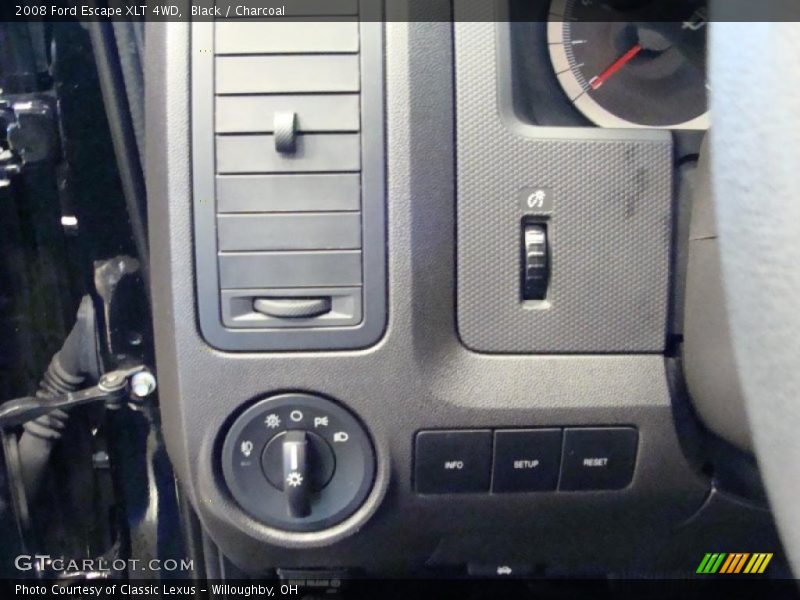 Black / Charcoal 2008 Ford Escape XLT 4WD