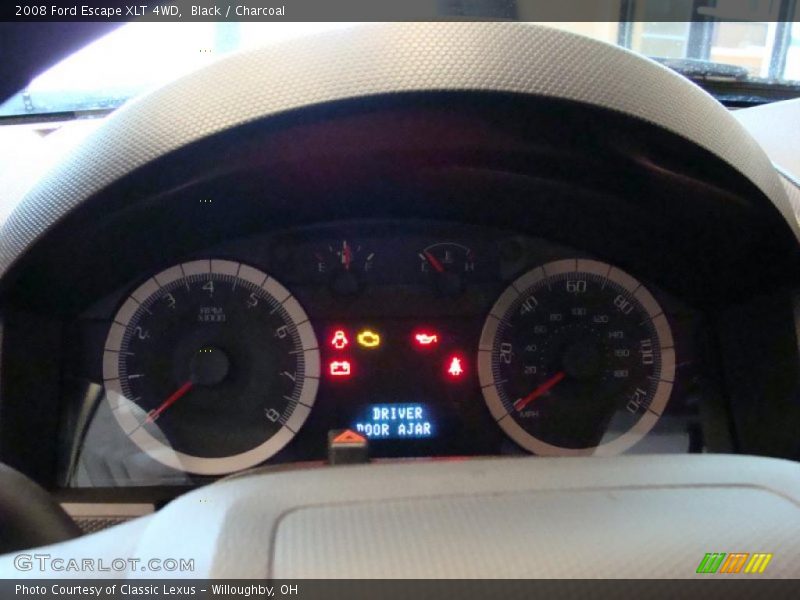 Black / Charcoal 2008 Ford Escape XLT 4WD