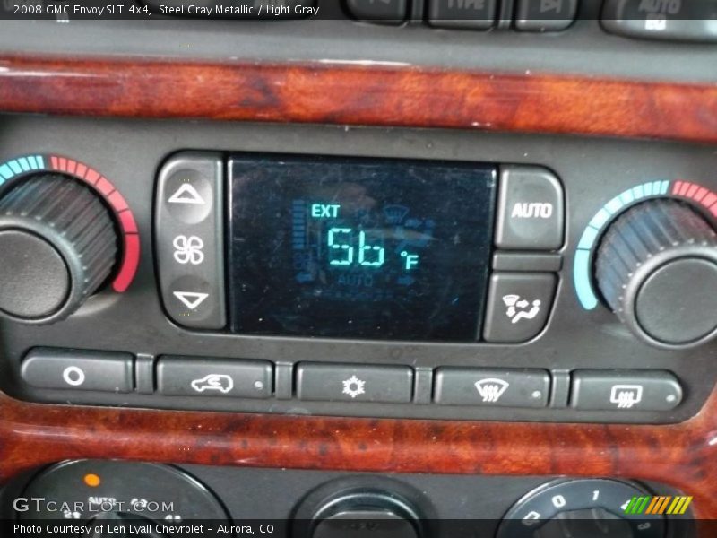 Steel Gray Metallic / Light Gray 2008 GMC Envoy SLT 4x4
