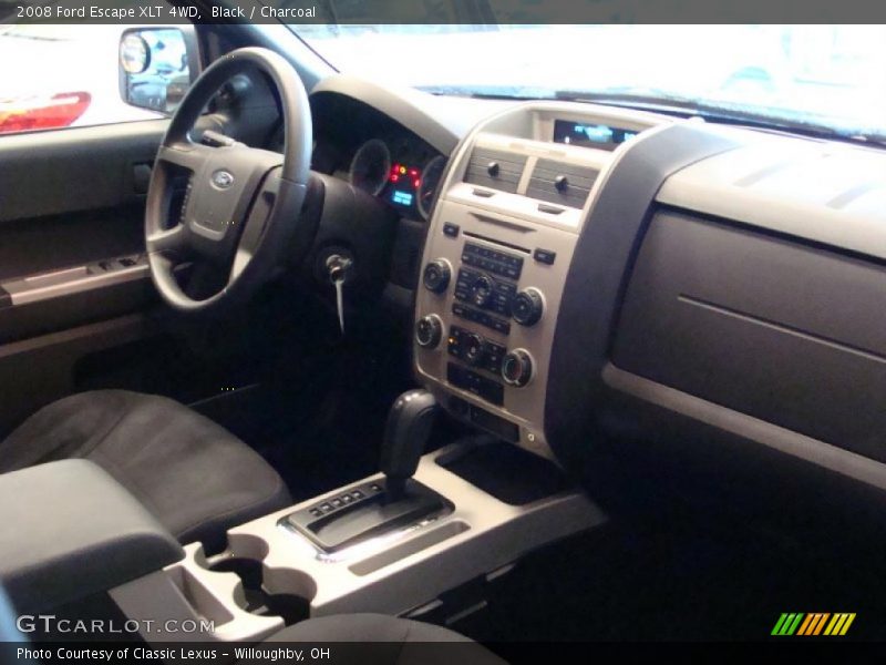 Black / Charcoal 2008 Ford Escape XLT 4WD