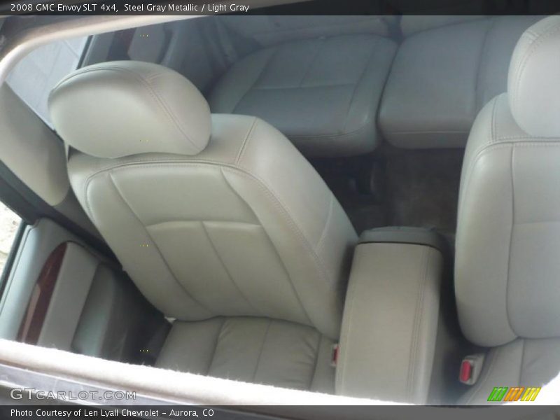 Steel Gray Metallic / Light Gray 2008 GMC Envoy SLT 4x4