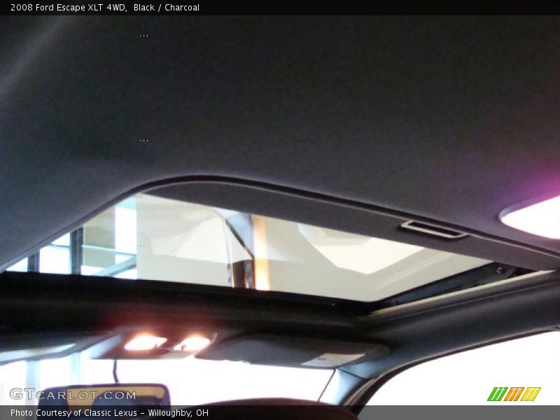 Black / Charcoal 2008 Ford Escape XLT 4WD