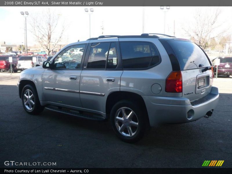 Silver Mist Metallic / Light Gray 2008 GMC Envoy SLT 4x4