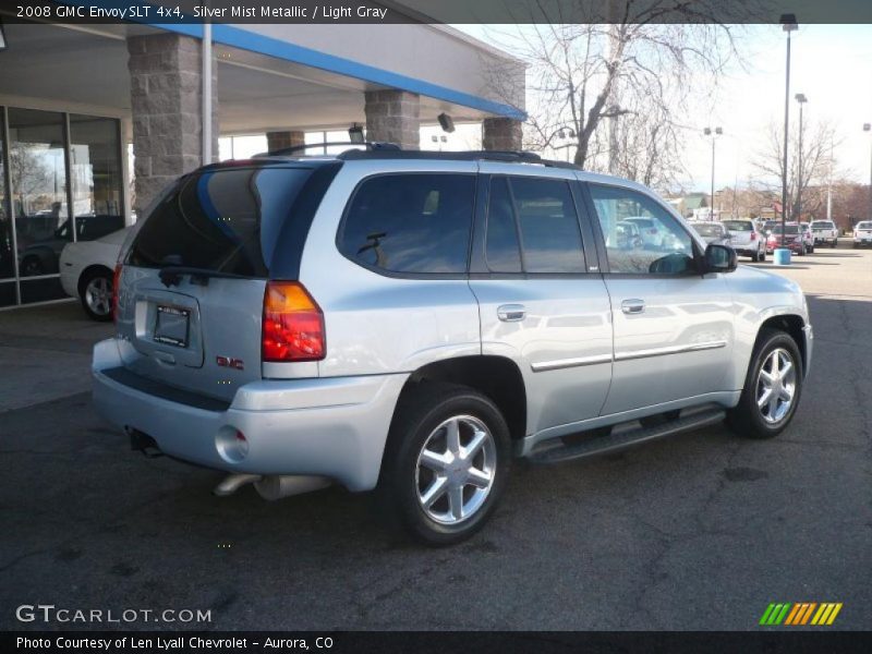 Silver Mist Metallic / Light Gray 2008 GMC Envoy SLT 4x4