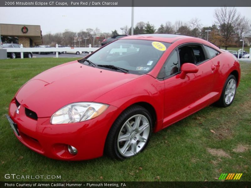 Pure Red / Dark Charcoal 2006 Mitsubishi Eclipse GT Coupe