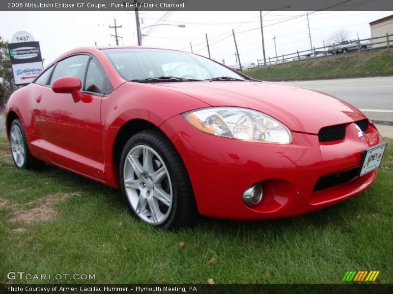 Pure Red / Dark Charcoal 2006 Mitsubishi Eclipse GT Coupe