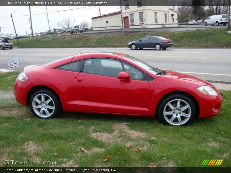 Pure Red / Dark Charcoal 2006 Mitsubishi Eclipse GT Coupe