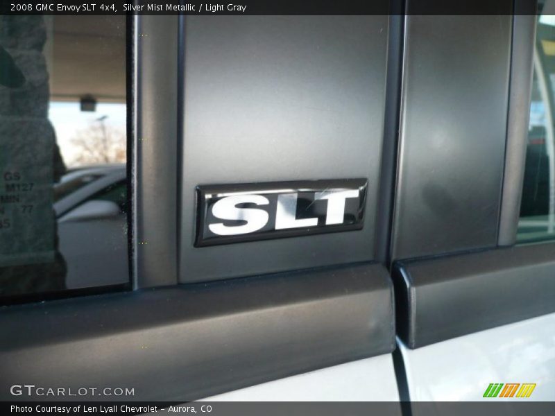 Silver Mist Metallic / Light Gray 2008 GMC Envoy SLT 4x4