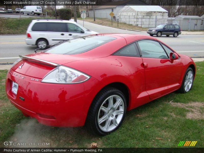 Pure Red / Dark Charcoal 2006 Mitsubishi Eclipse GT Coupe