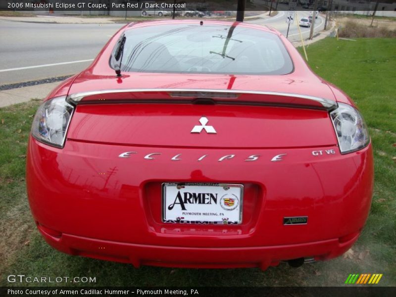 Pure Red / Dark Charcoal 2006 Mitsubishi Eclipse GT Coupe