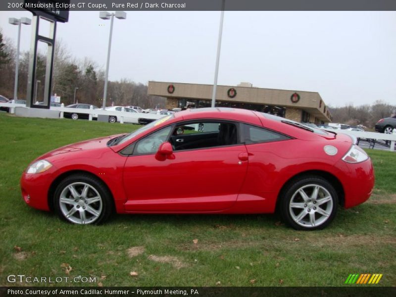 Pure Red / Dark Charcoal 2006 Mitsubishi Eclipse GT Coupe