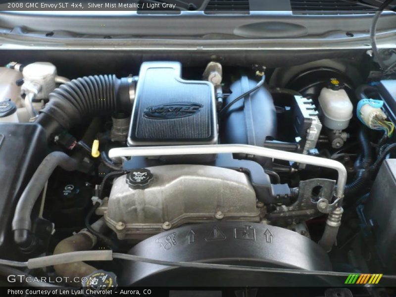 Silver Mist Metallic / Light Gray 2008 GMC Envoy SLT 4x4