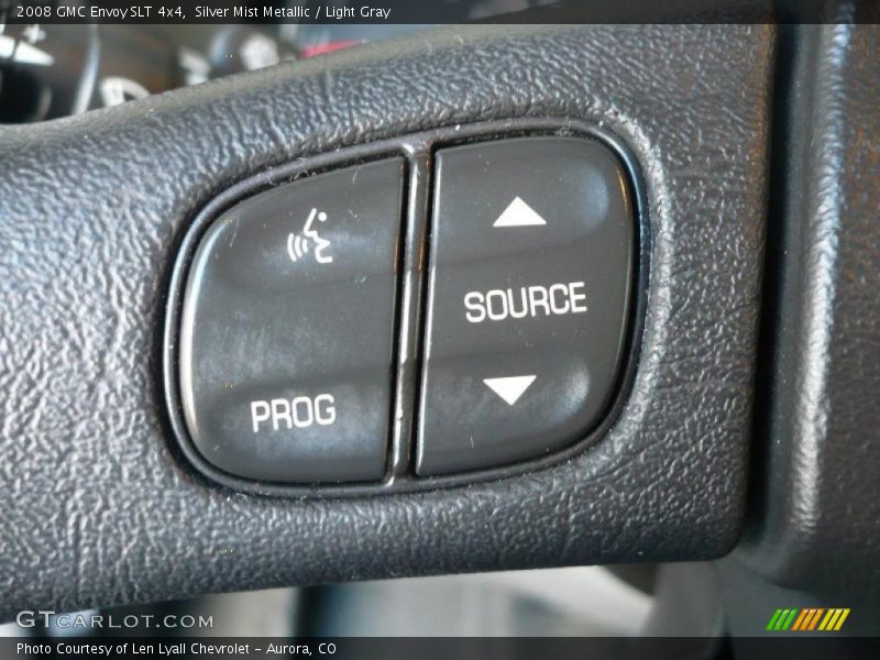 Silver Mist Metallic / Light Gray 2008 GMC Envoy SLT 4x4