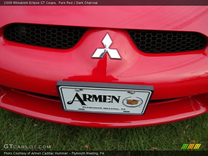 Pure Red / Dark Charcoal 2006 Mitsubishi Eclipse GT Coupe