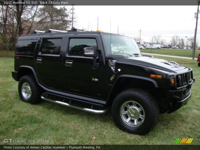 Black / Ebony Black 2007 Hummer H2 SUV