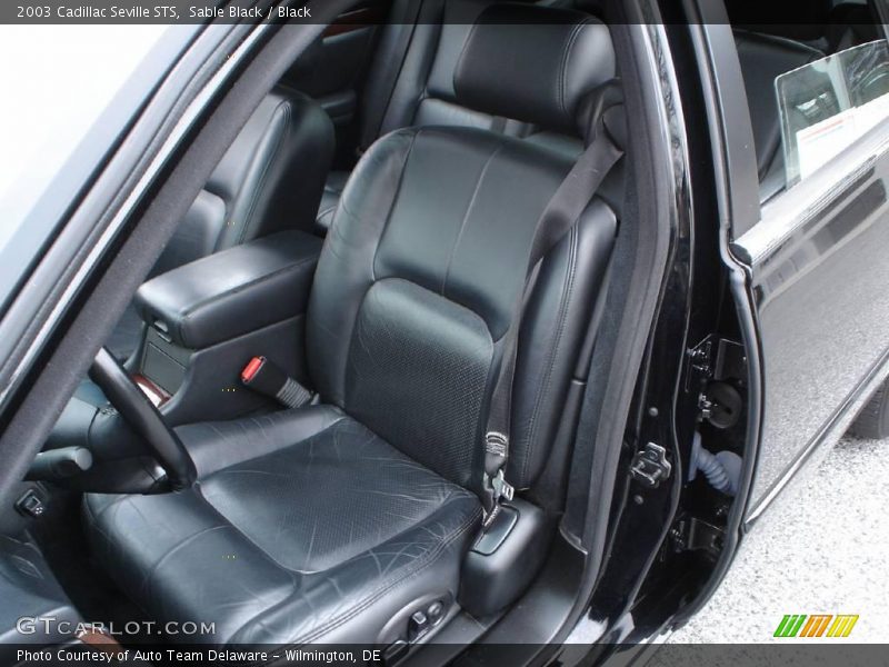  2003 Seville STS Black Interior