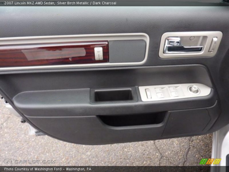 Silver Birch Metallic / Dark Charcoal 2007 Lincoln MKZ AWD Sedan