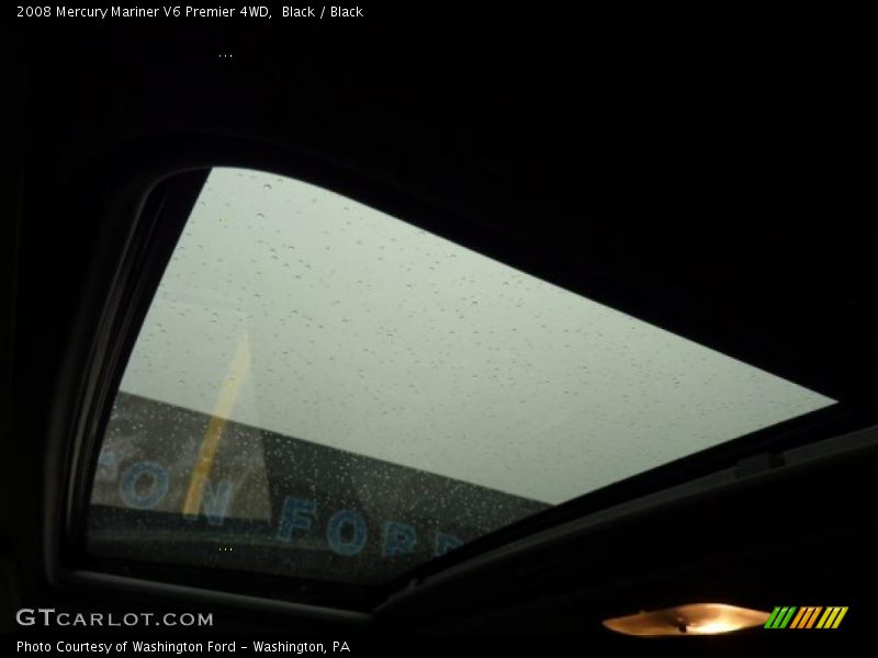 Black / Black 2008 Mercury Mariner V6 Premier 4WD