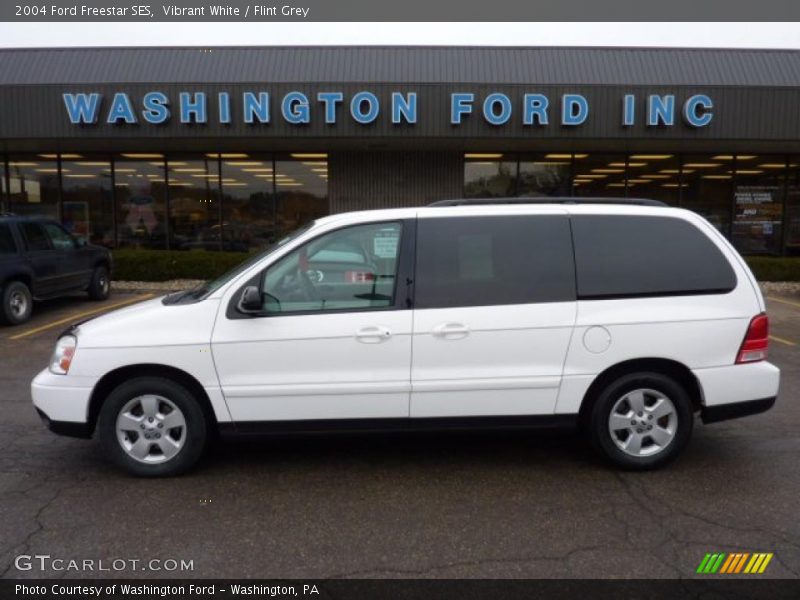 Vibrant White / Flint Grey 2004 Ford Freestar SES