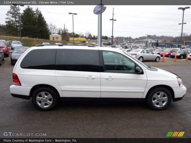 Vibrant White / Flint Grey 2004 Ford Freestar SES