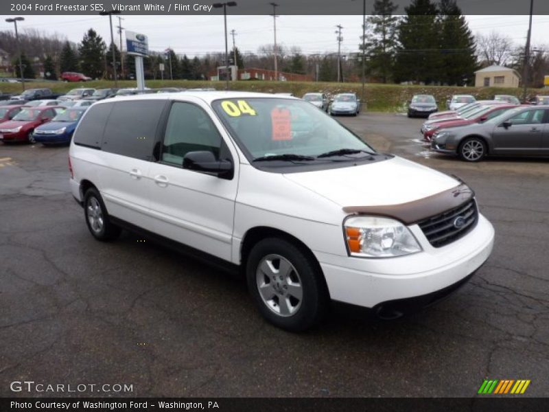 Vibrant White / Flint Grey 2004 Ford Freestar SES