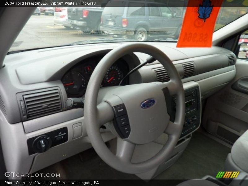 Vibrant White / Flint Grey 2004 Ford Freestar SES