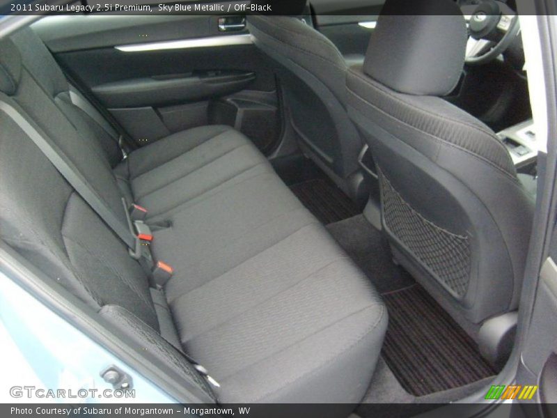  2011 Legacy 2.5i Premium Off-Black Interior