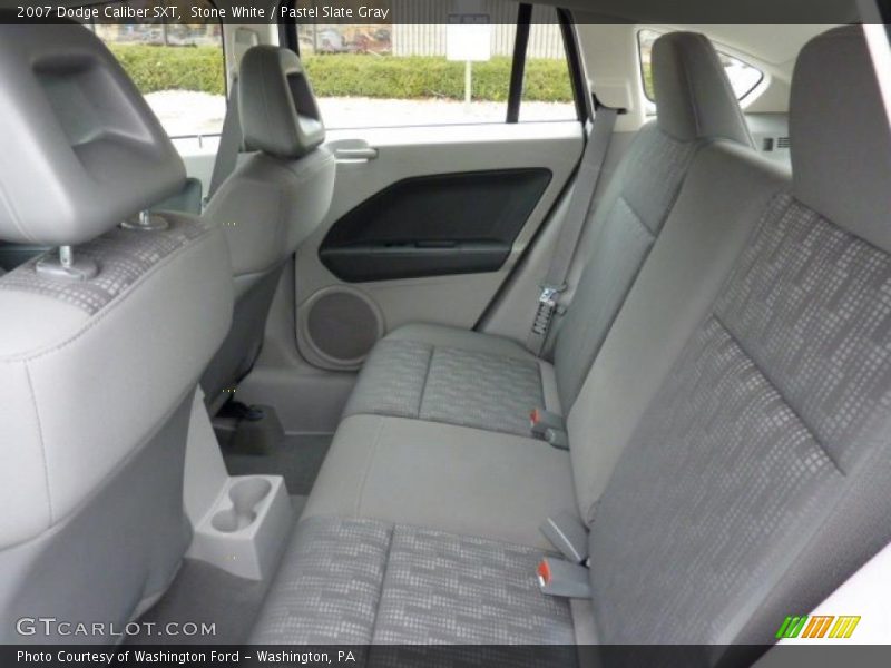 Stone White / Pastel Slate Gray 2007 Dodge Caliber SXT