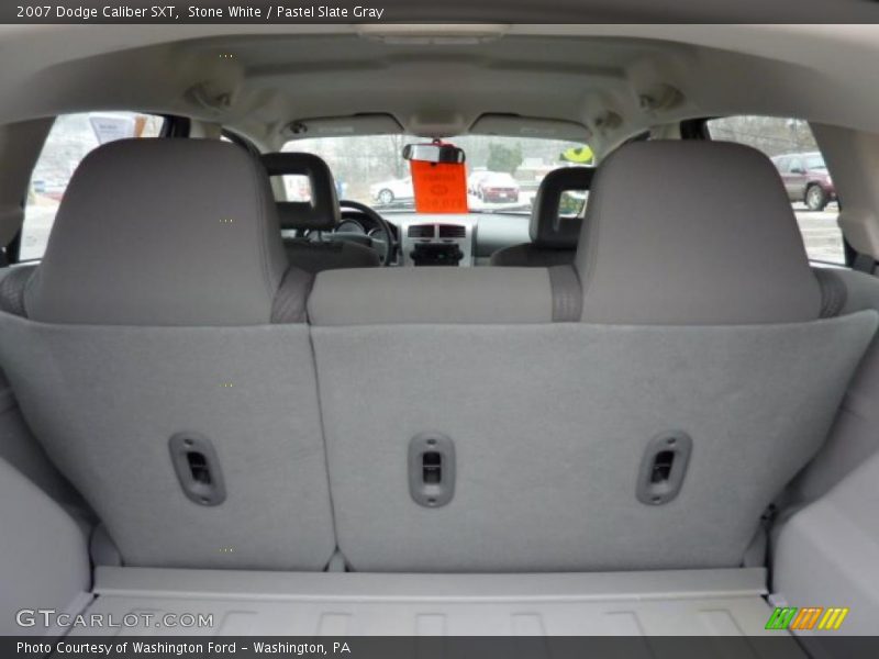 Stone White / Pastel Slate Gray 2007 Dodge Caliber SXT