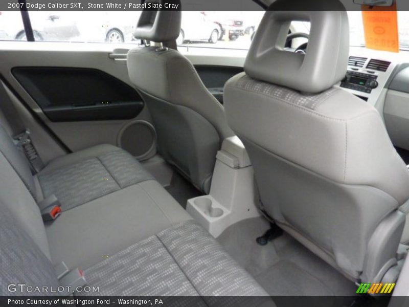 Stone White / Pastel Slate Gray 2007 Dodge Caliber SXT