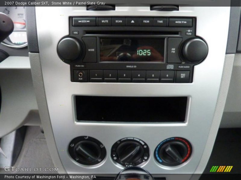 Stone White / Pastel Slate Gray 2007 Dodge Caliber SXT