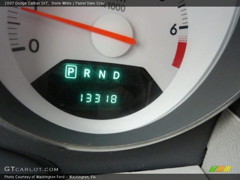 Stone White / Pastel Slate Gray 2007 Dodge Caliber SXT