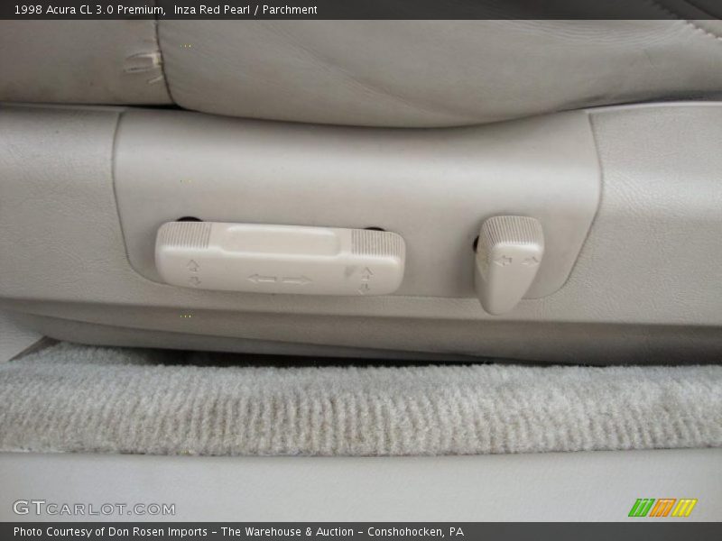 Inza Red Pearl / Parchment 1998 Acura CL 3.0 Premium