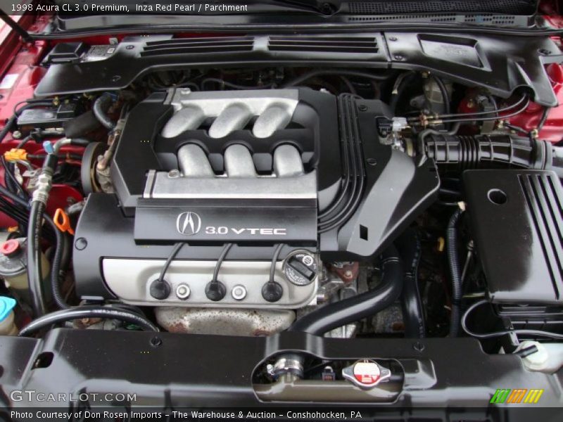  1998 CL 3.0 Premium Engine - 3.0 Liter SOHC 24-Valve VTEC V6